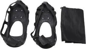 24 Spikes Anti Slip Walk Traction Cleat Ice Cleats Shoes Boots Snow Ice Safe Hiking Trail Running
