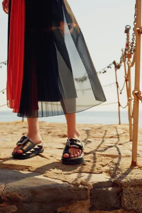 4CCCCEES Mellow Glow Sandal Black