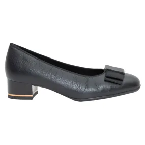 Ara Women's Garnet Block Heel Pump Black