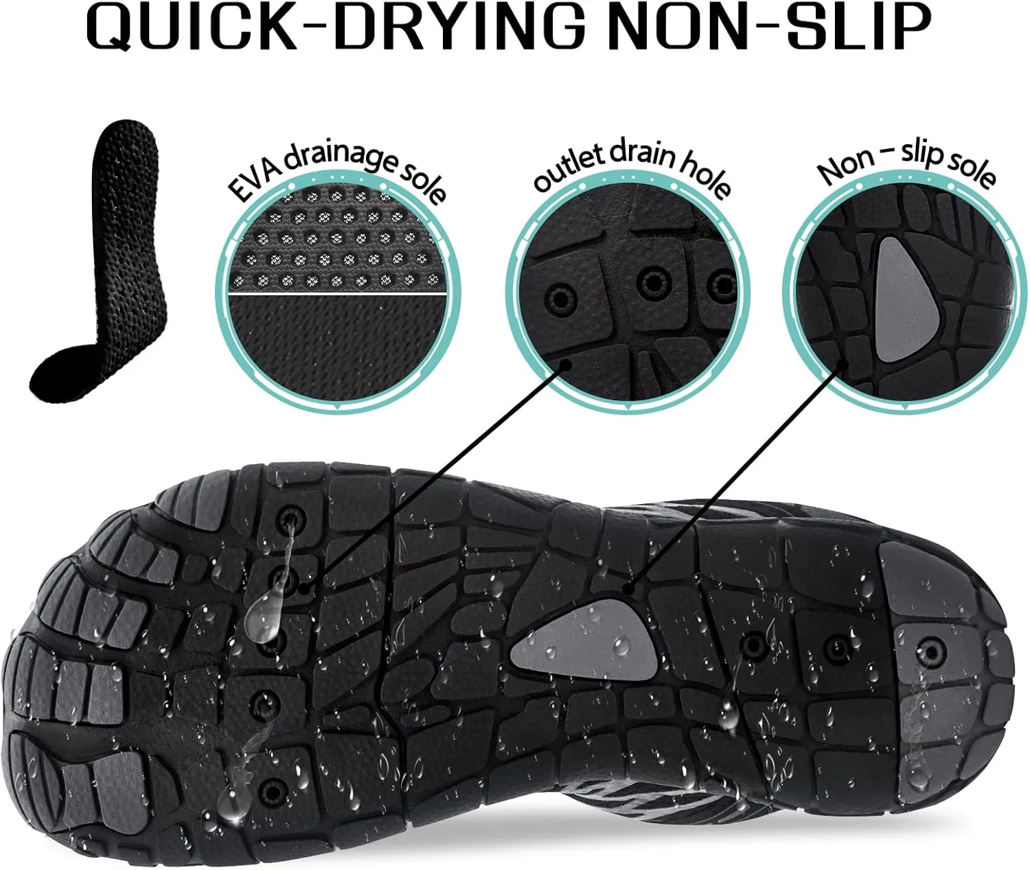 Barefoot Shoes Women Men Hike Comfortable Grounded Lightweight Footwear Non-Slip Sole Wide Toe Box