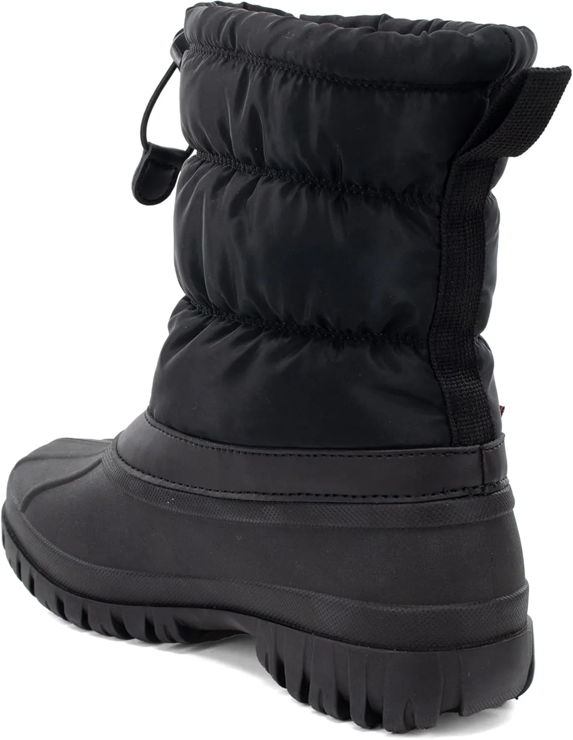 Chooka Women's Nylon Mid-Calf Winter Snow Boot | Outdoor Cold Weather Faux Fur Puffer Boot