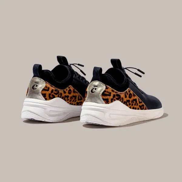 Clove  - Aero's Shoes - Limited Edition - Black / White Leopard
