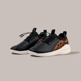 Clove  - Aero's Shoes - Limited Edition - Black / White Leopard