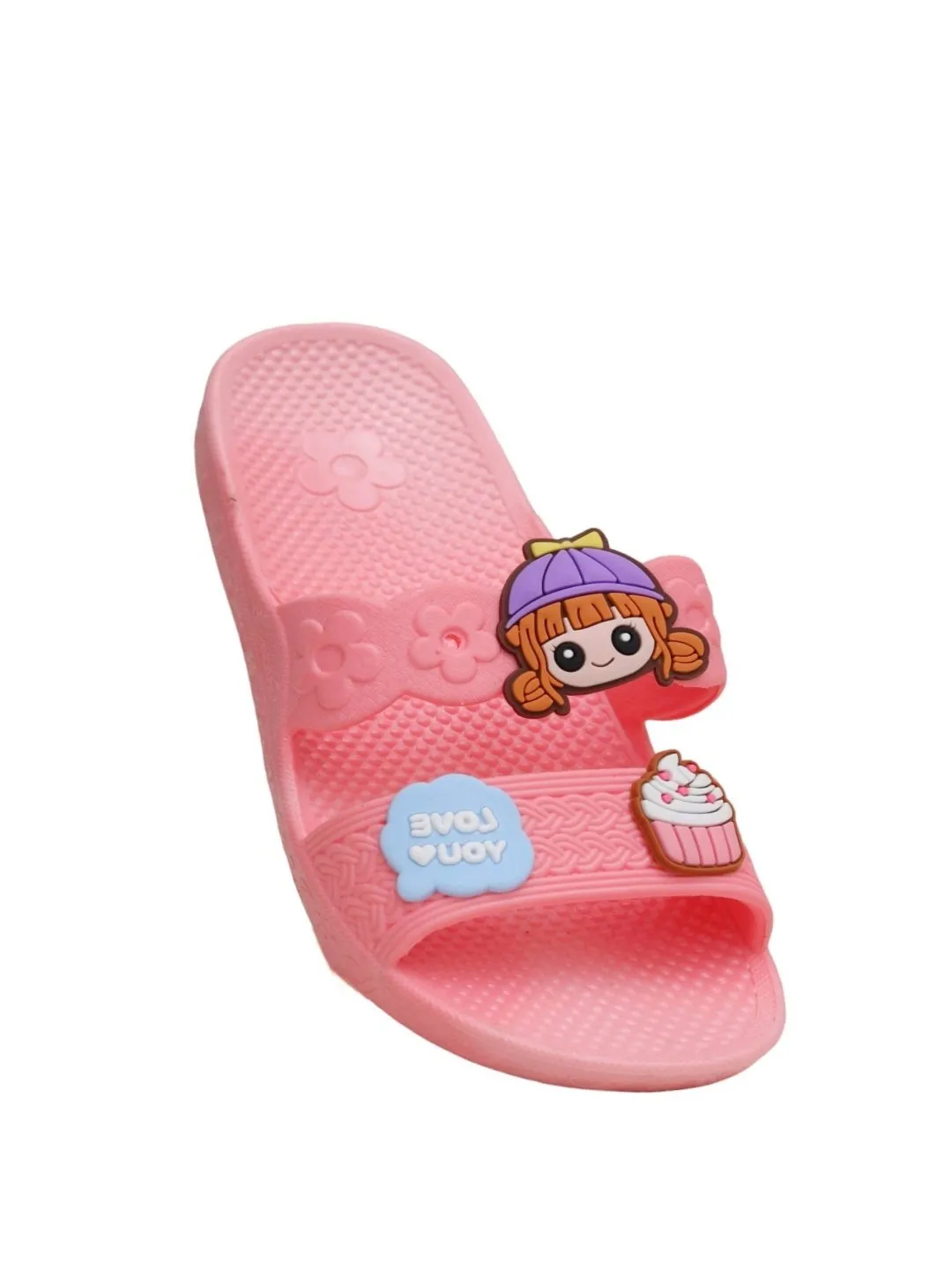 Cupcake & Delight Pink Sliders For Girls