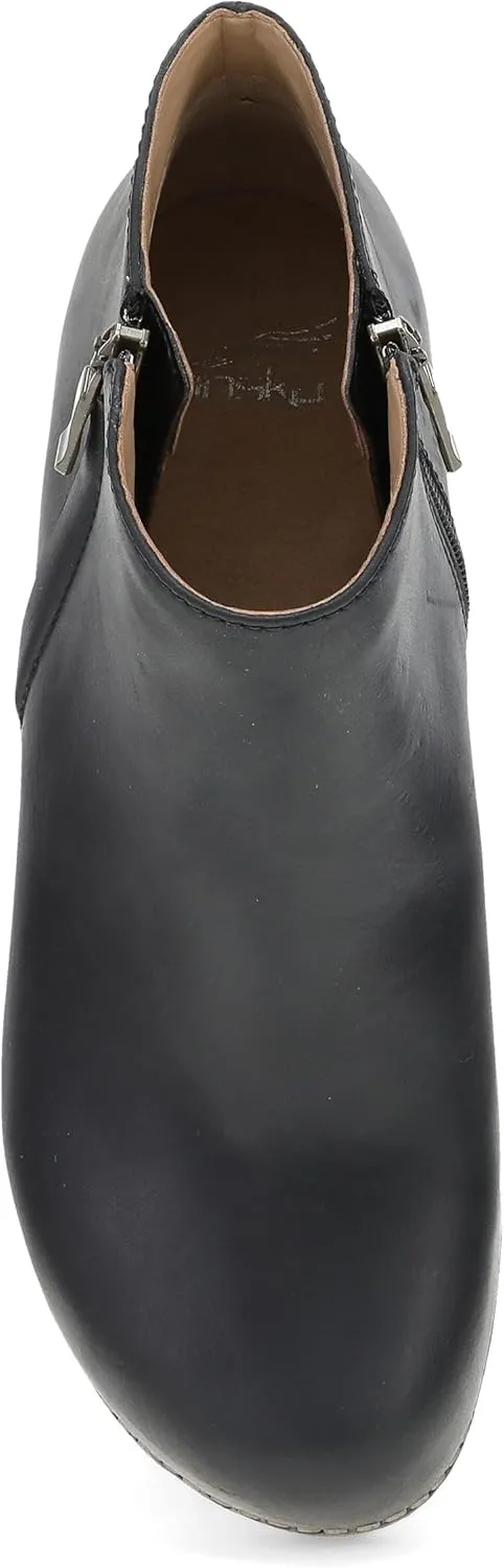 Dansko Lizanne Booties for Women - Linings from Recycled Materials and Leather for Breathability- Lightweight Rubber Outsole for Long-Lasting Wear