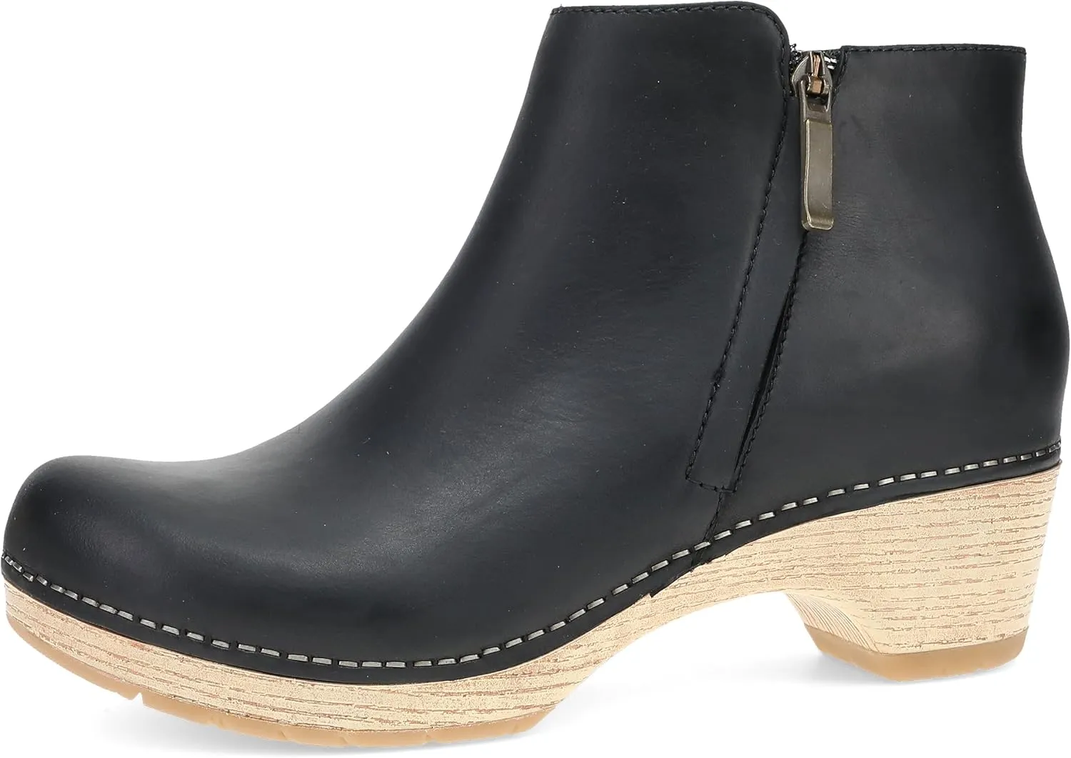 Dansko Lizanne Booties for Women - Linings from Recycled Materials and Leather for Breathability- Lightweight Rubber Outsole for Long-Lasting Wear