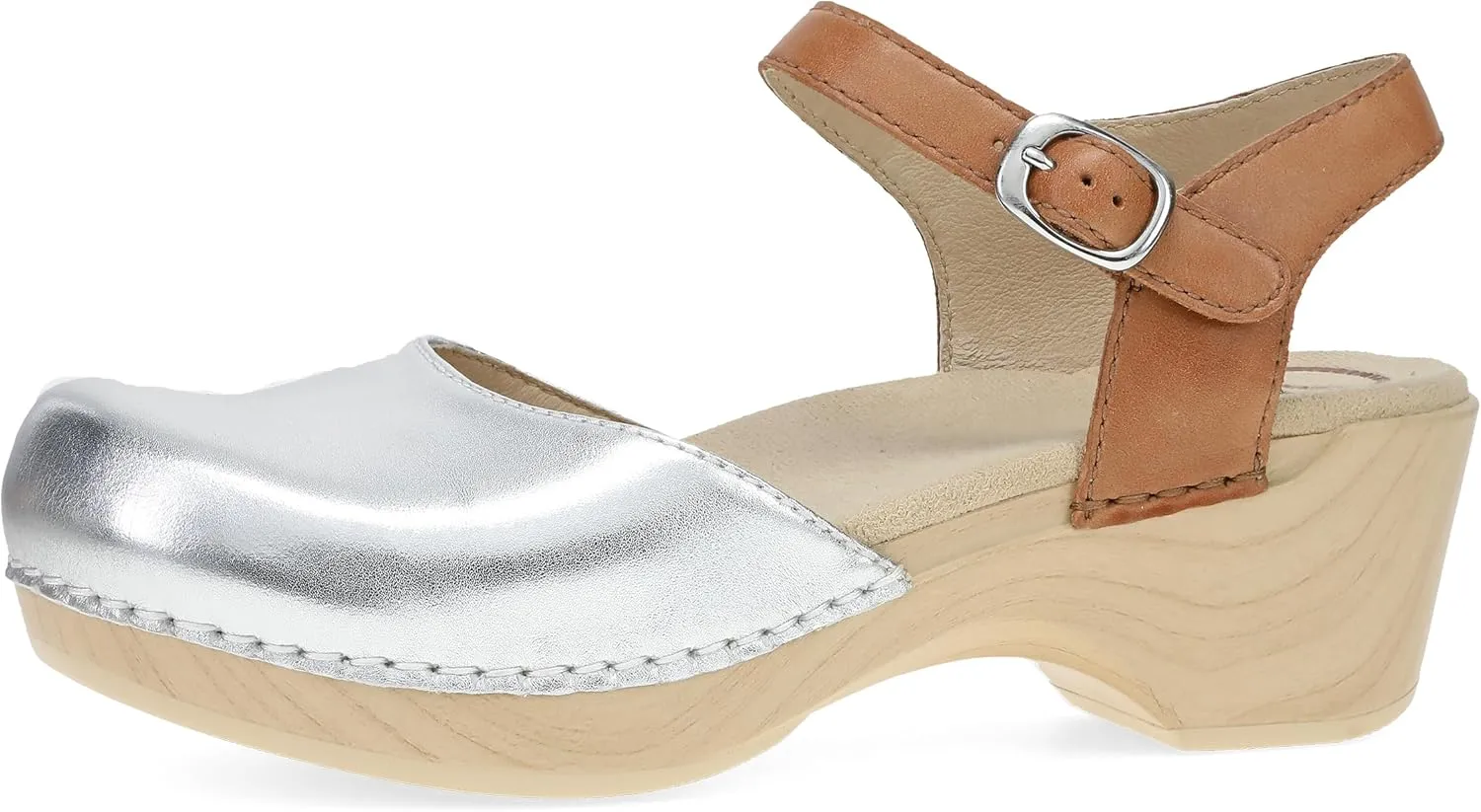 Dansko Sam Stylish Closed-Toe Sandal for Women - Lightweight with Added Arch Support - Durable PU Outsole for Long-Lasting Wear and Comfort