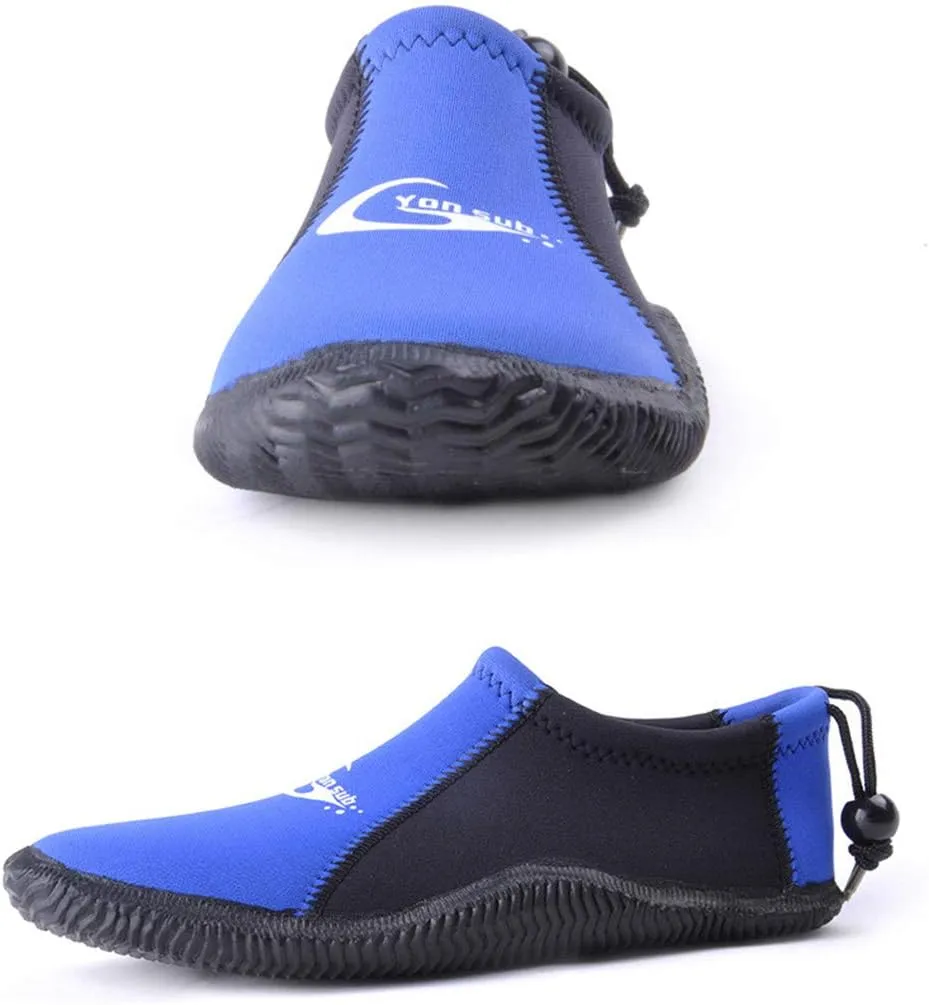 Dive Boots Neoprene Wetsuit Booties Scuba Diving Booties 3MM 5MM for Men Women, Fin Booties Quick-Dry Anti-Slip Water Sports Boots for Surfing Fishing Kayaking