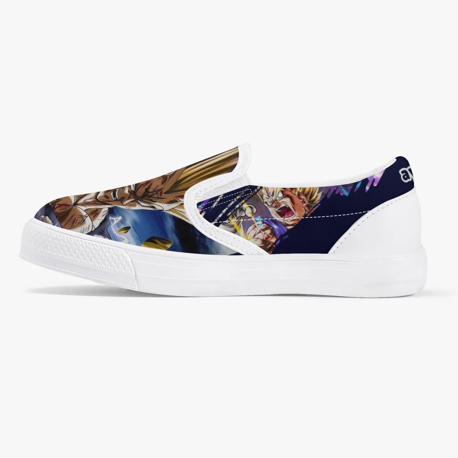 Dragonball Z Majim Vegeta Kids Slipons Anime Shoes