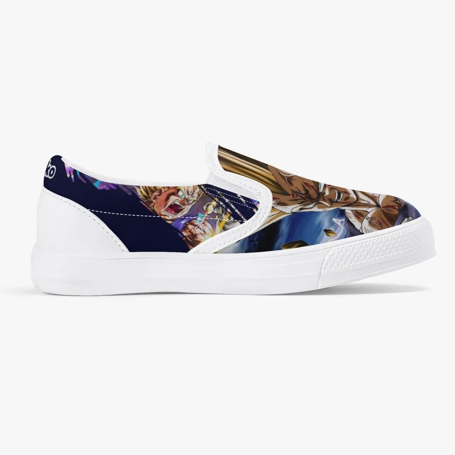 Dragonball Z Majim Vegeta Kids Slipons Anime Shoes