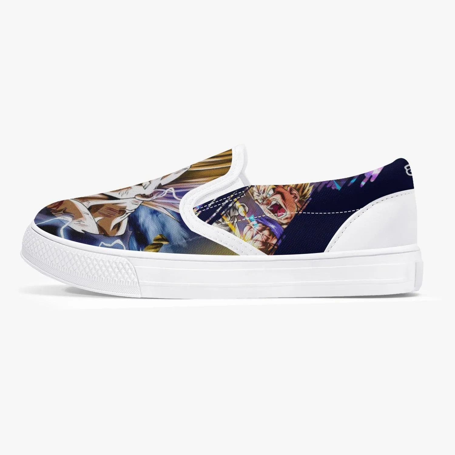 Dragonball Z Majim Vegeta Kids Slipons Anime Shoes