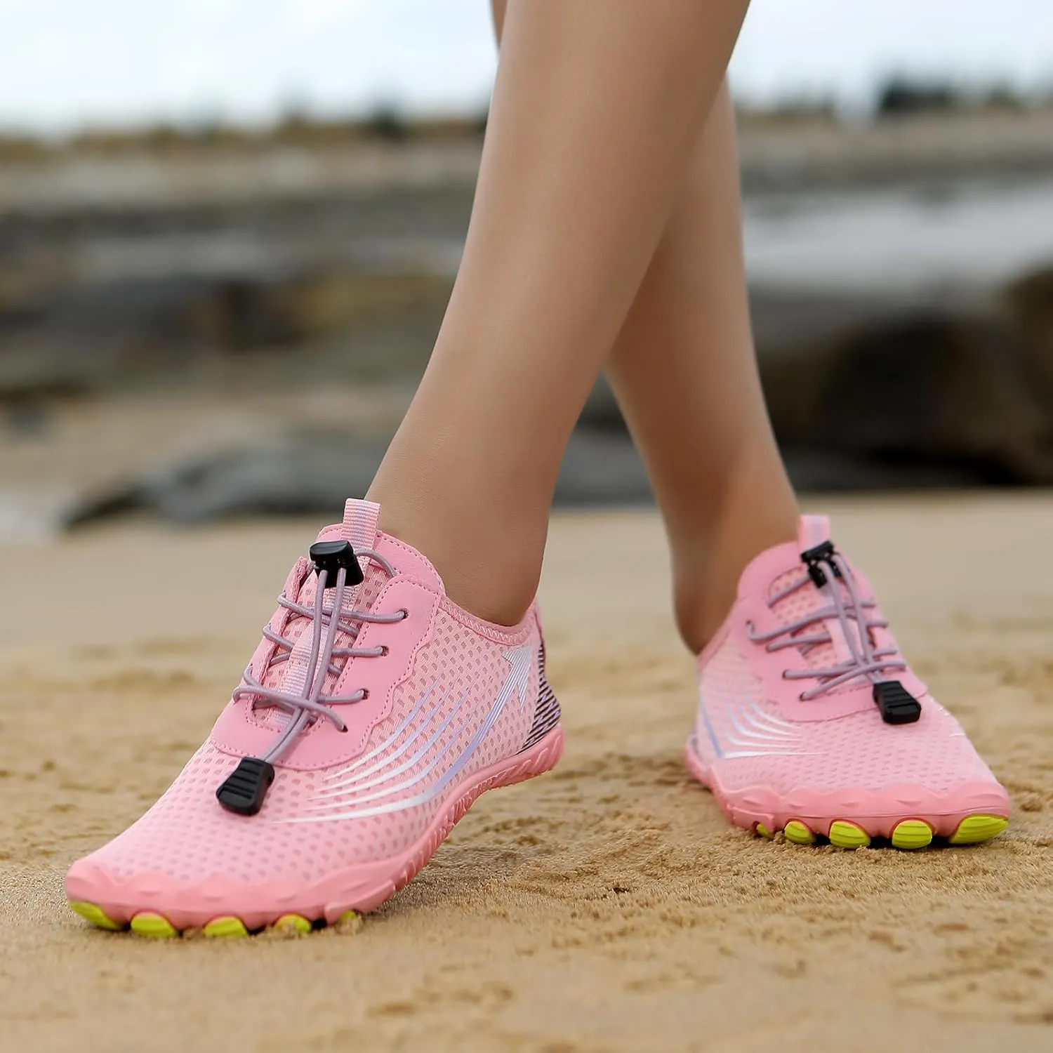 Hike Waterproof Footwear Barefoot Shoes, Women Men Water Shoes Quick Dry Water Non-Slip Healthy Breathable Shoes