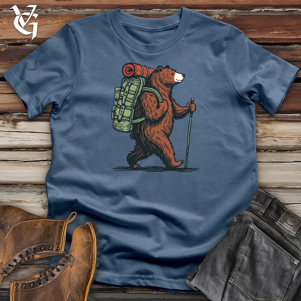 Hiking Bear Cotton Tee