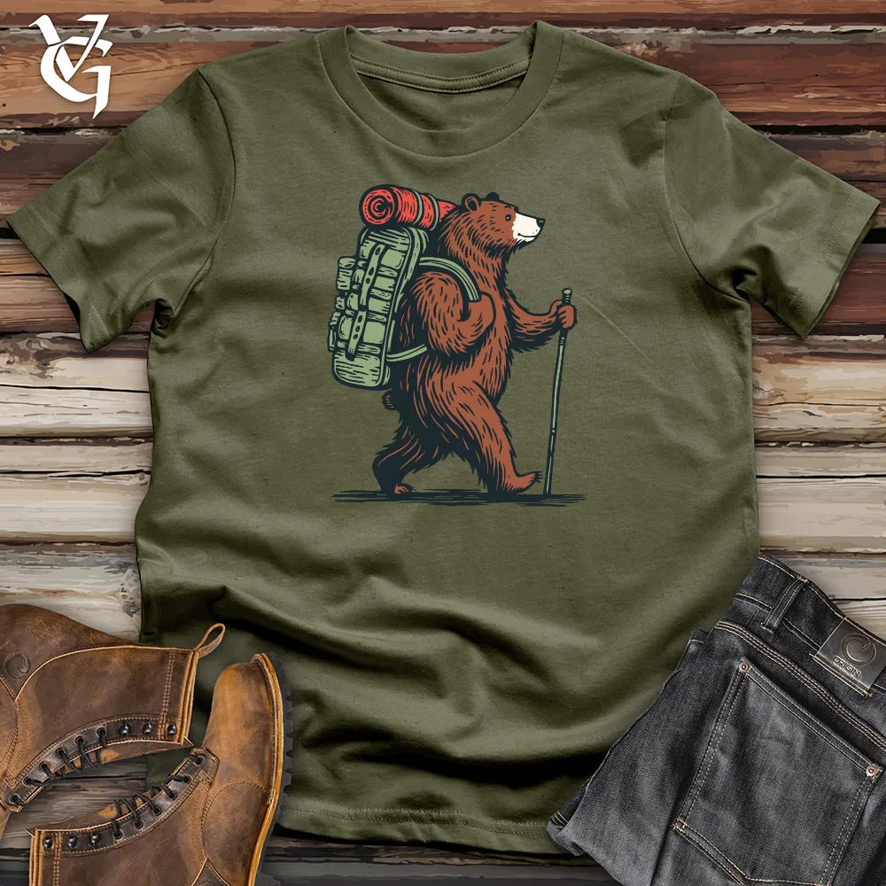 Hiking Bear Cotton Tee