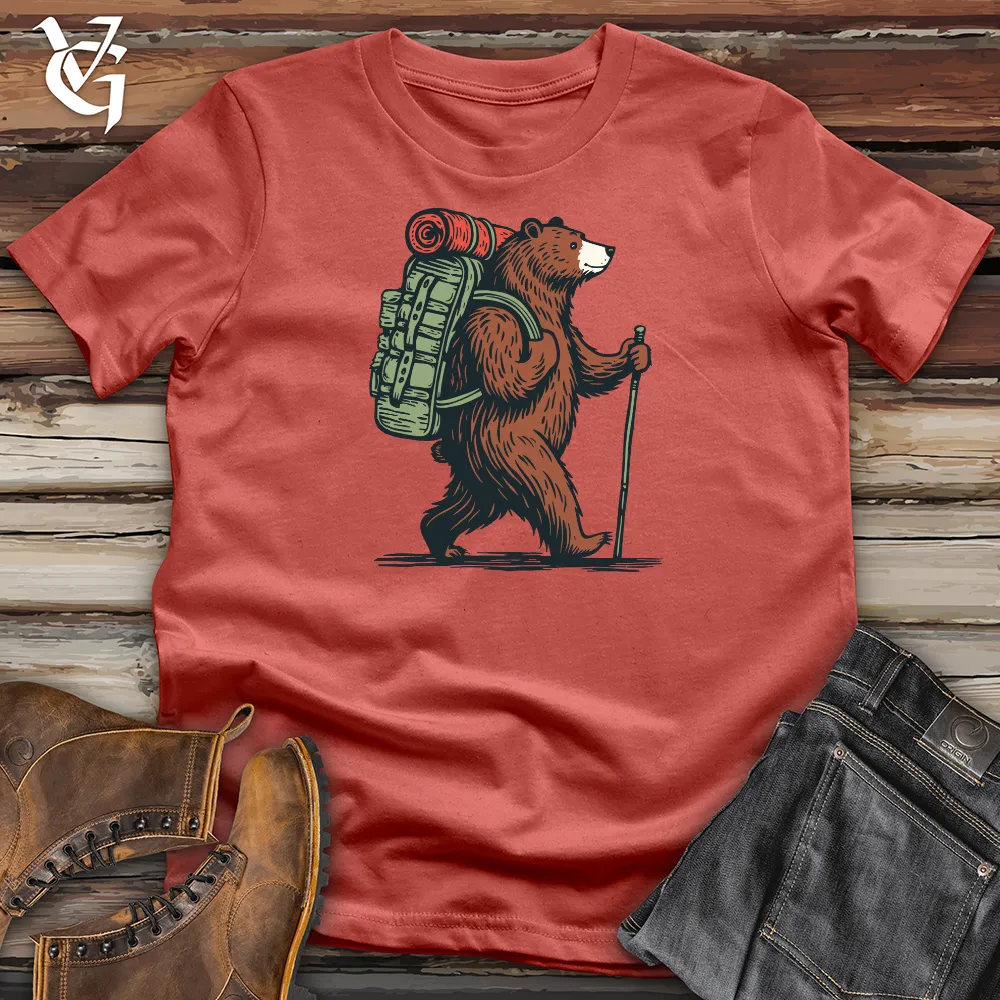 Hiking Bear Cotton Tee