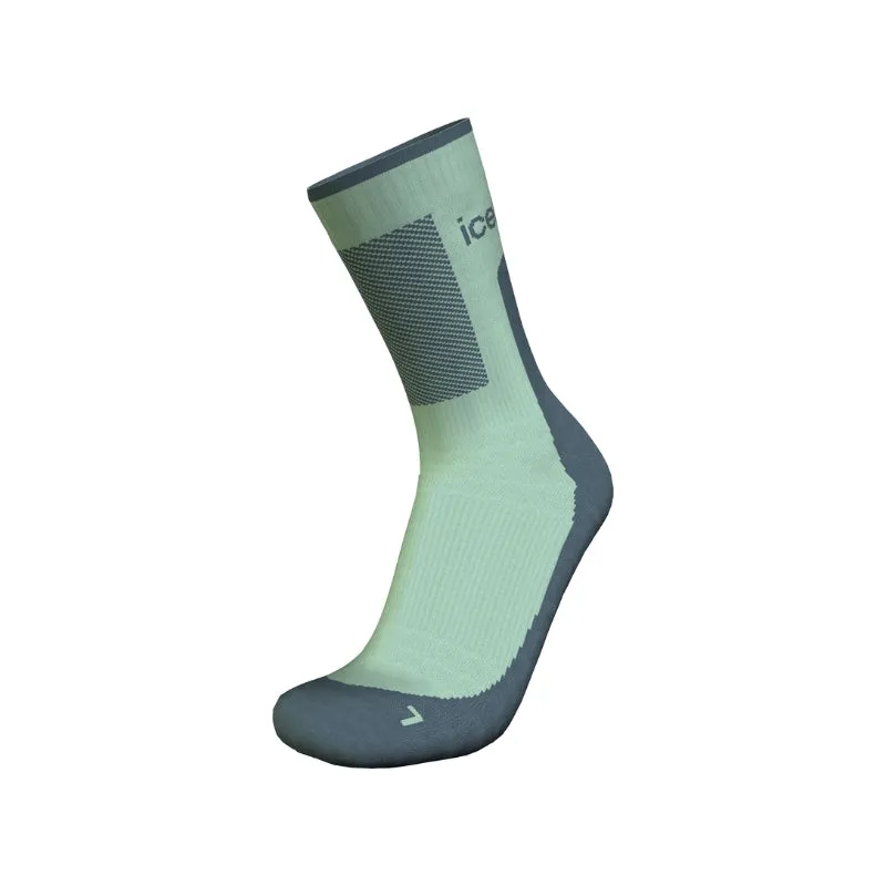 icebreaker Merino Men's Hike  Medium Crew Socks - MIN/ BLAS
