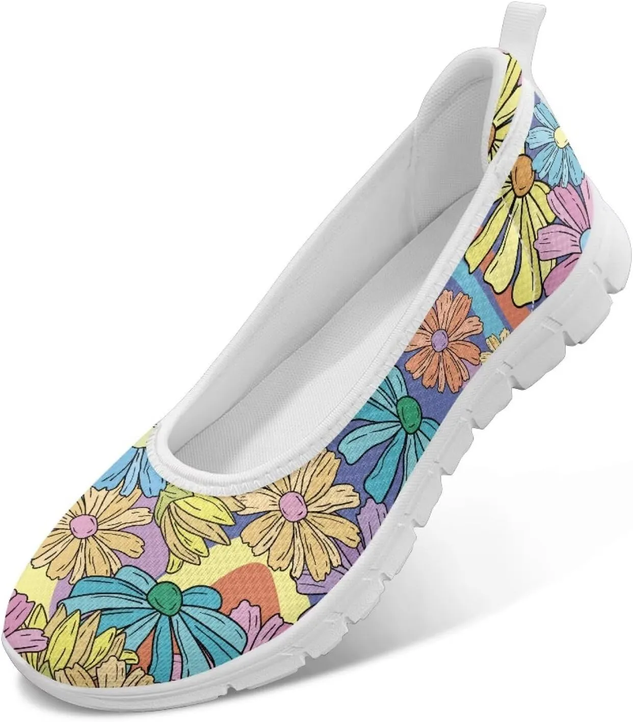 Ladies Slip on Loafer Shoes Womens Flats Dress Clothes Shoes Ballet Pregnant Walking Work Casual Comfortable