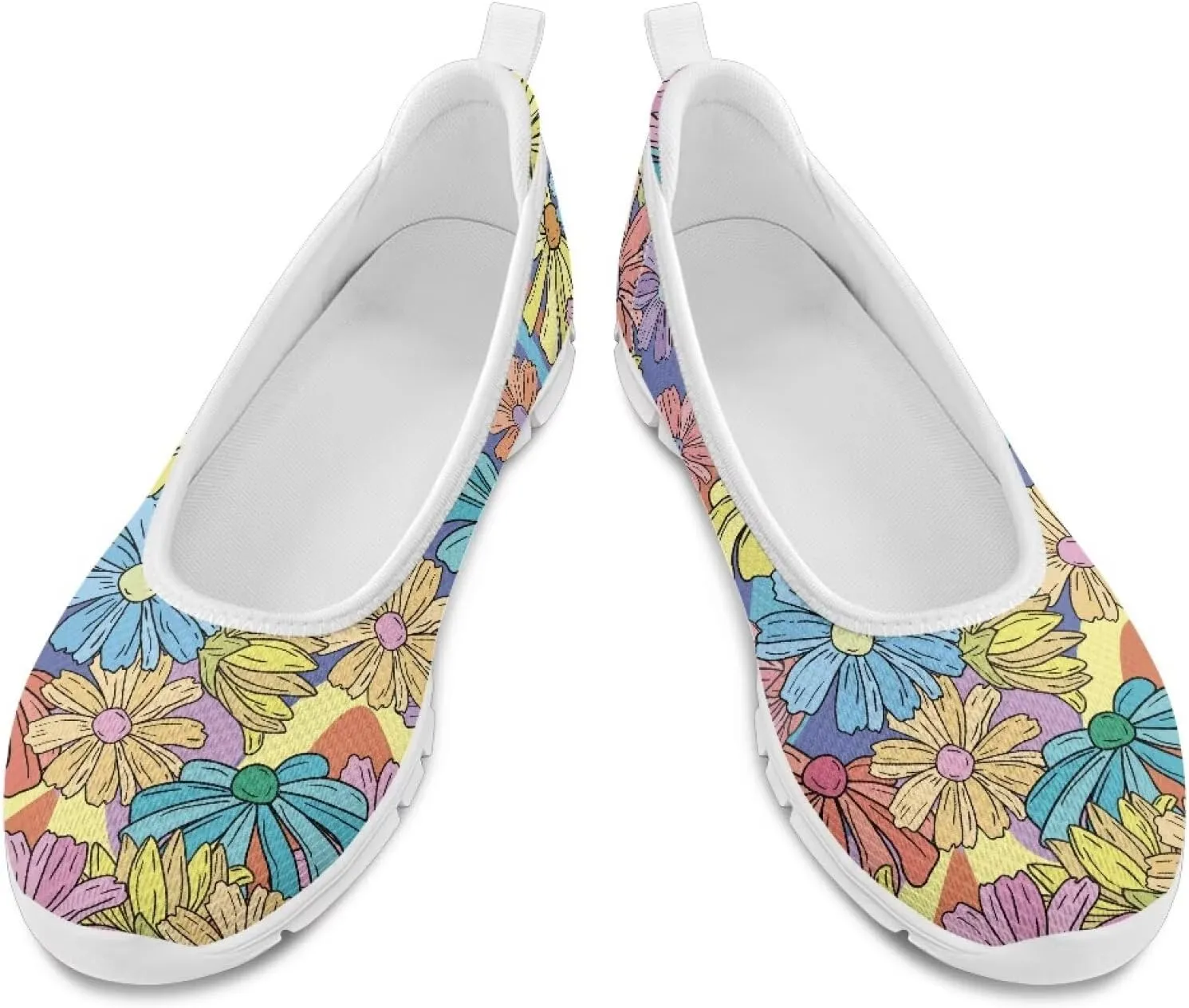 Ladies Slip on Loafer Shoes Womens Flats Dress Clothes Shoes Ballet Pregnant Walking Work Casual Comfortable