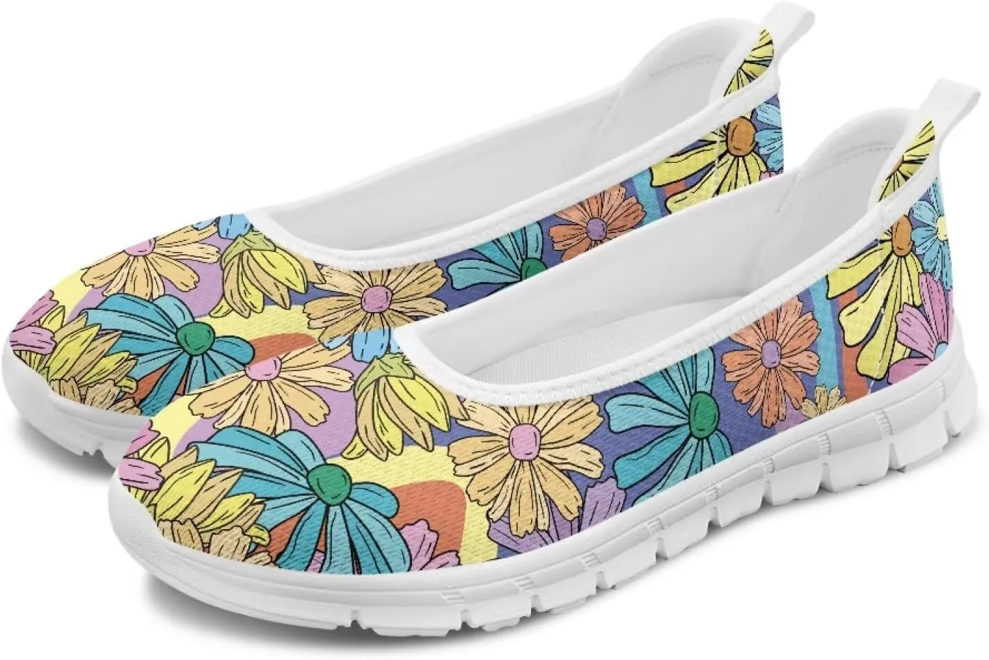 Ladies Slip on Loafer Shoes Womens Flats Dress Clothes Shoes Ballet Pregnant Walking Work Casual Comfortable