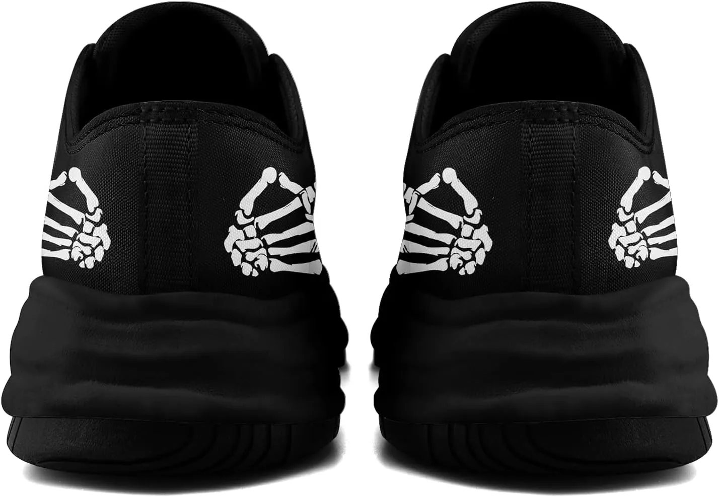 Men's Fashion Canvas Sneaker Low Top Flat Casual Shoes Women's Vibrant Skull Lightweight Comfort Walking Shoes