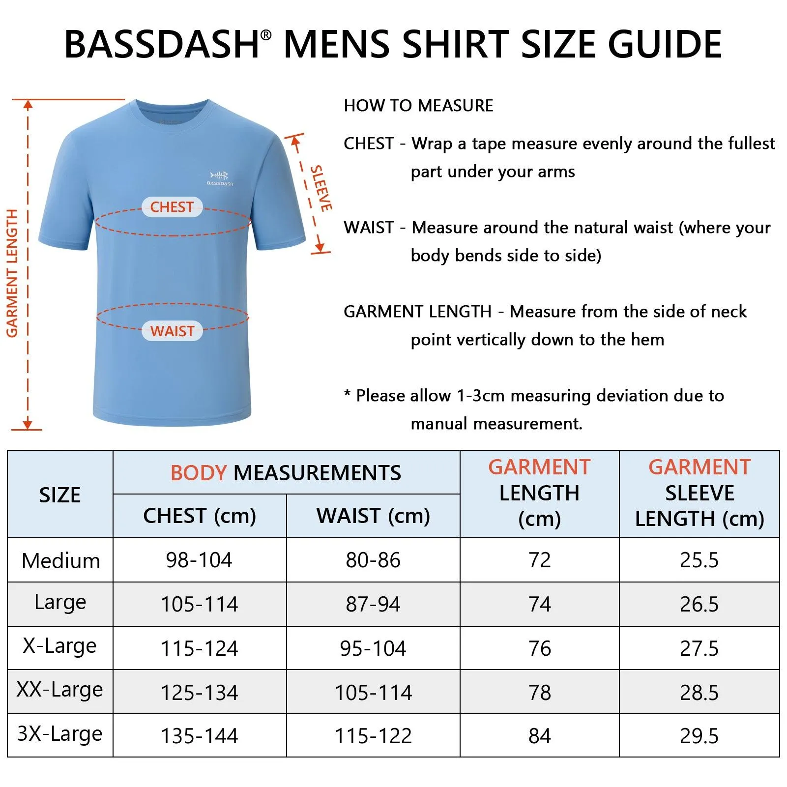 Men's UPF 50  Short Sleeve T-Shirts FS27M