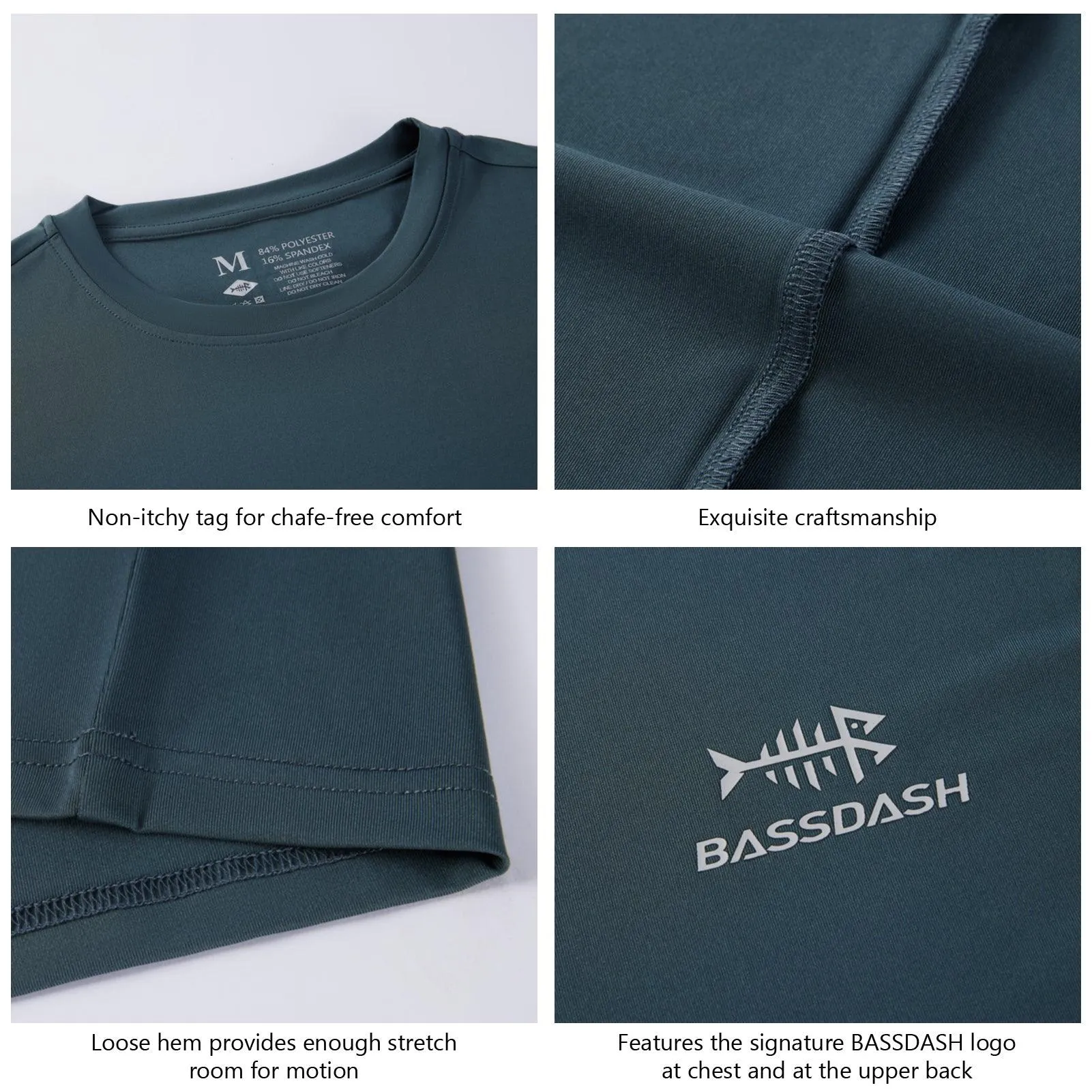 Men's UPF 50  Short Sleeve T-Shirts FS27M