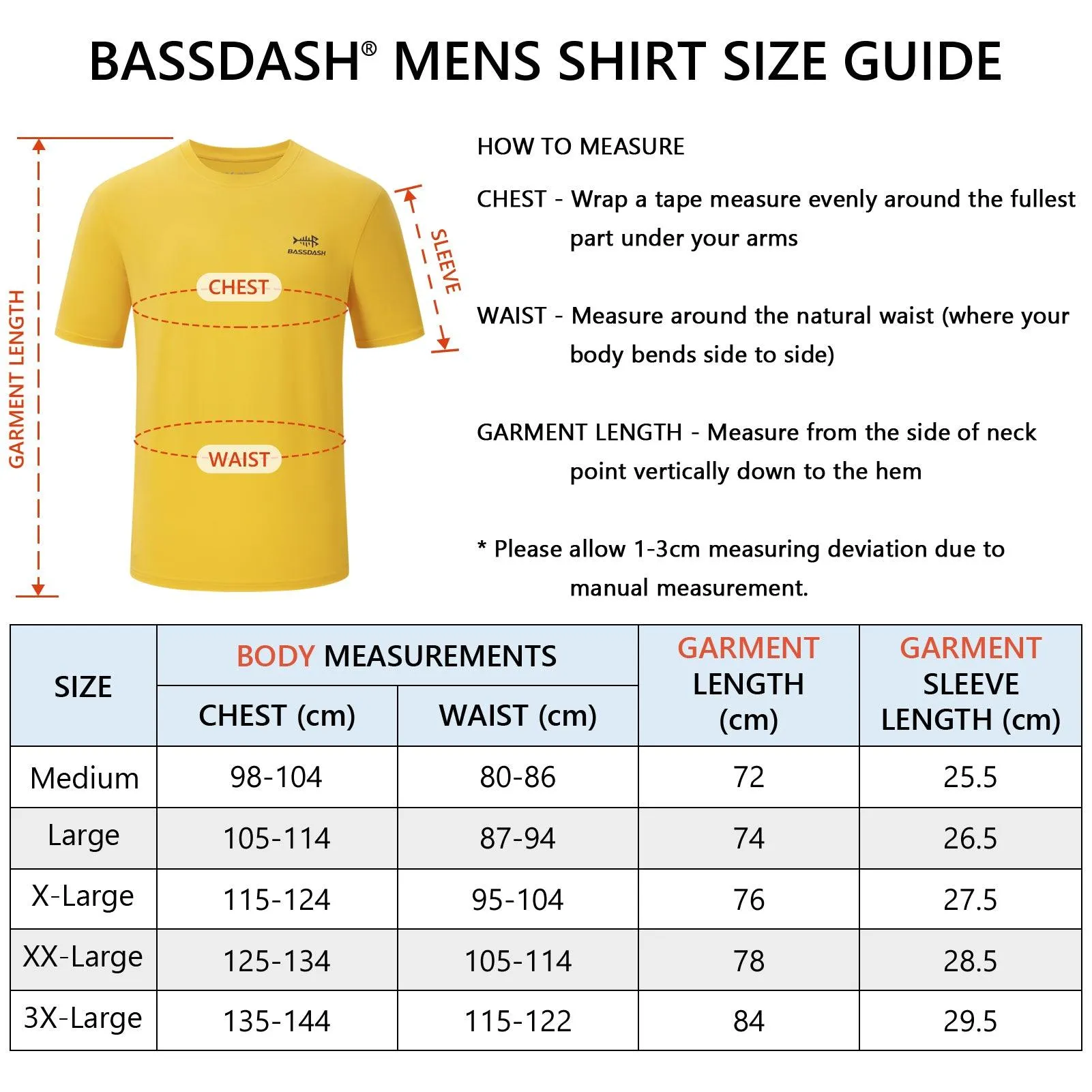 Men's UPF 50  Short Sleeve T-Shirts FS27M