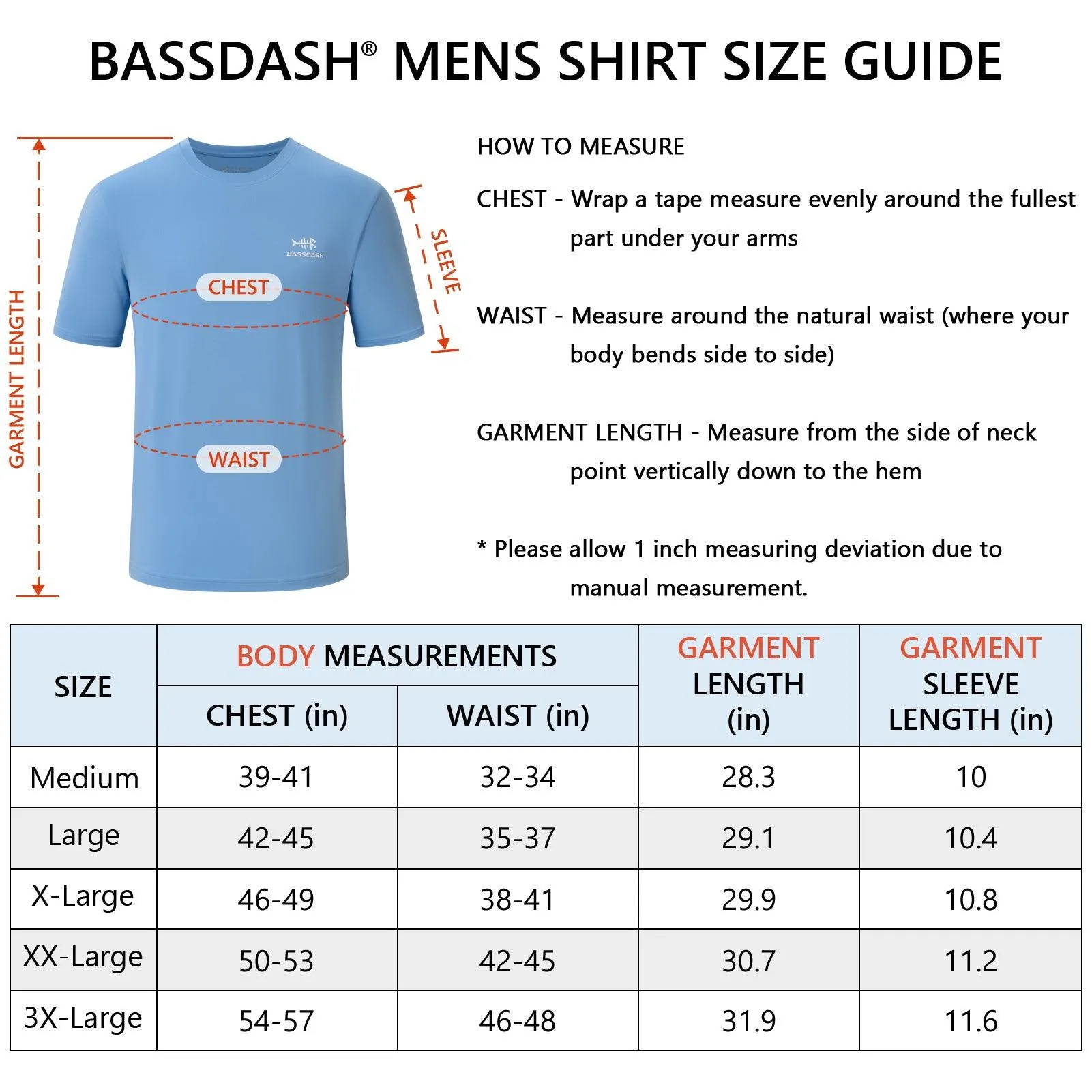 Men's UPF 50  Short Sleeve T-Shirts FS27M