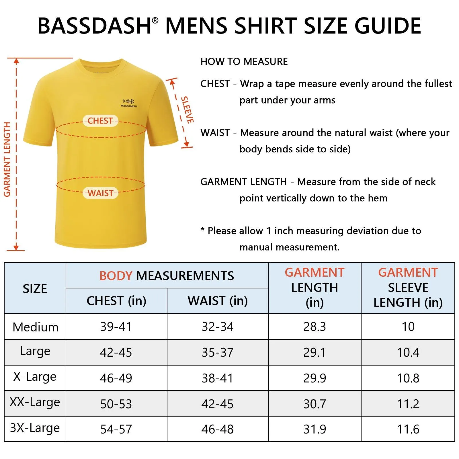 Men's UPF 50  Short Sleeve T-Shirts FS27M