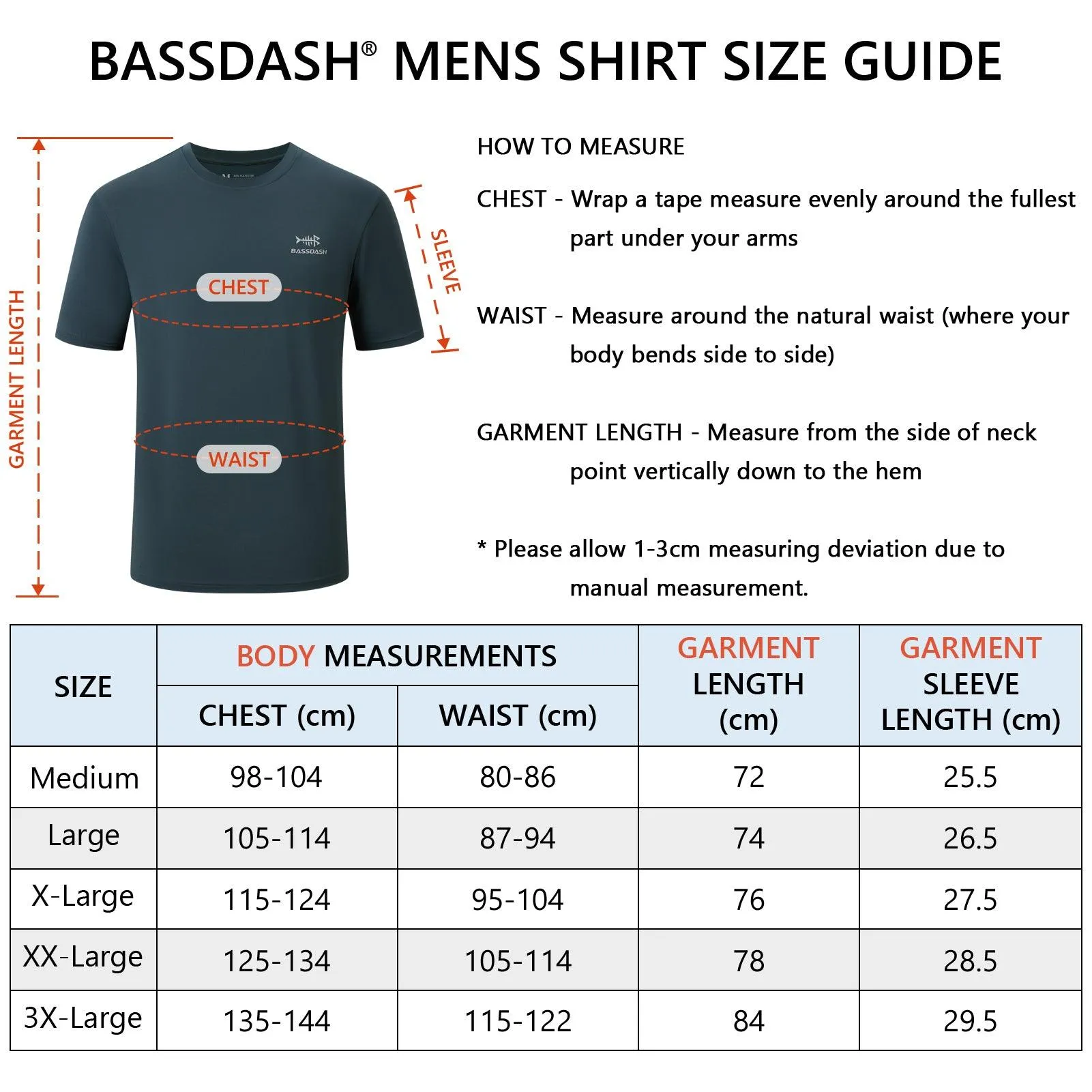 Men's UPF 50  Short Sleeve T-Shirts FS27M