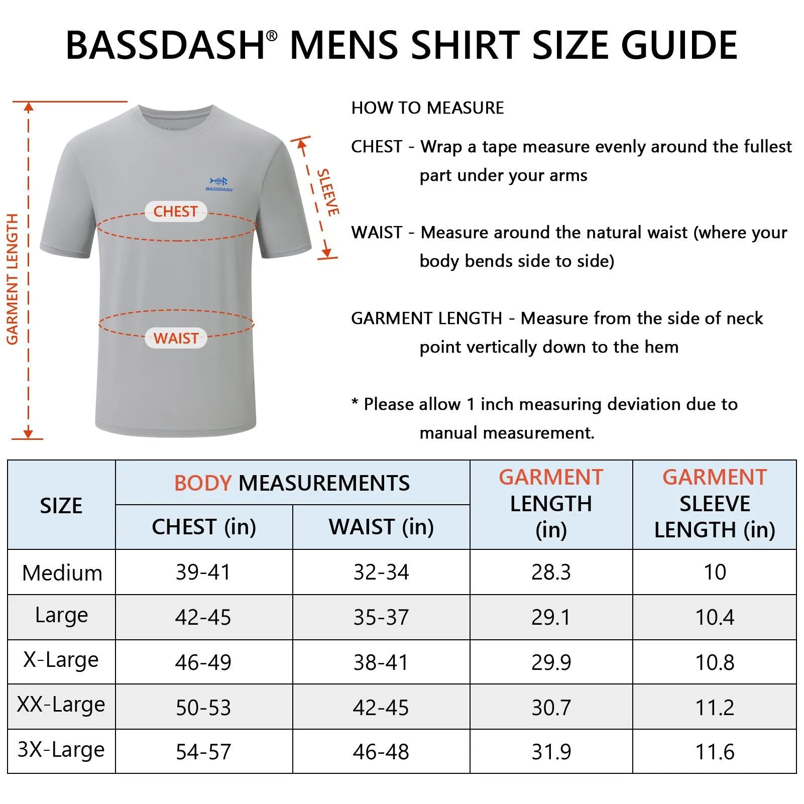 Men's UPF 50  Short Sleeve T-Shirts FS27M