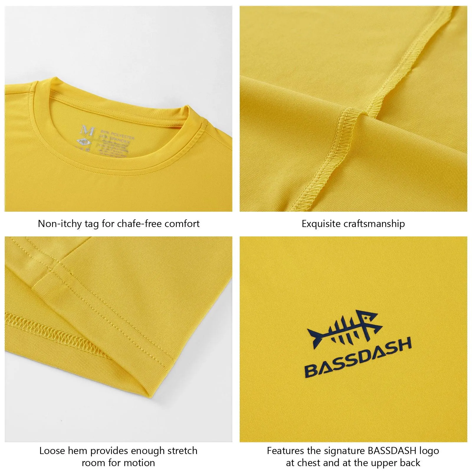 Men's UPF 50  Short Sleeve T-Shirts FS27M