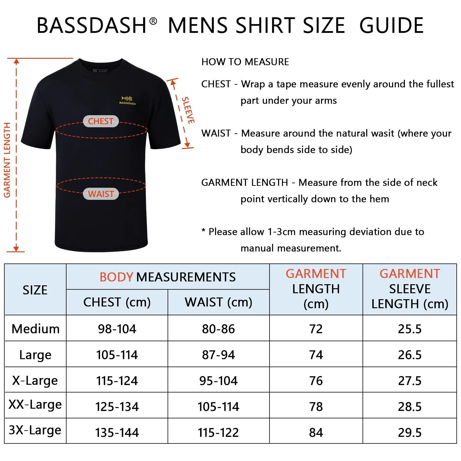 Men's UPF 50  Short Sleeve T-Shirts FS27M