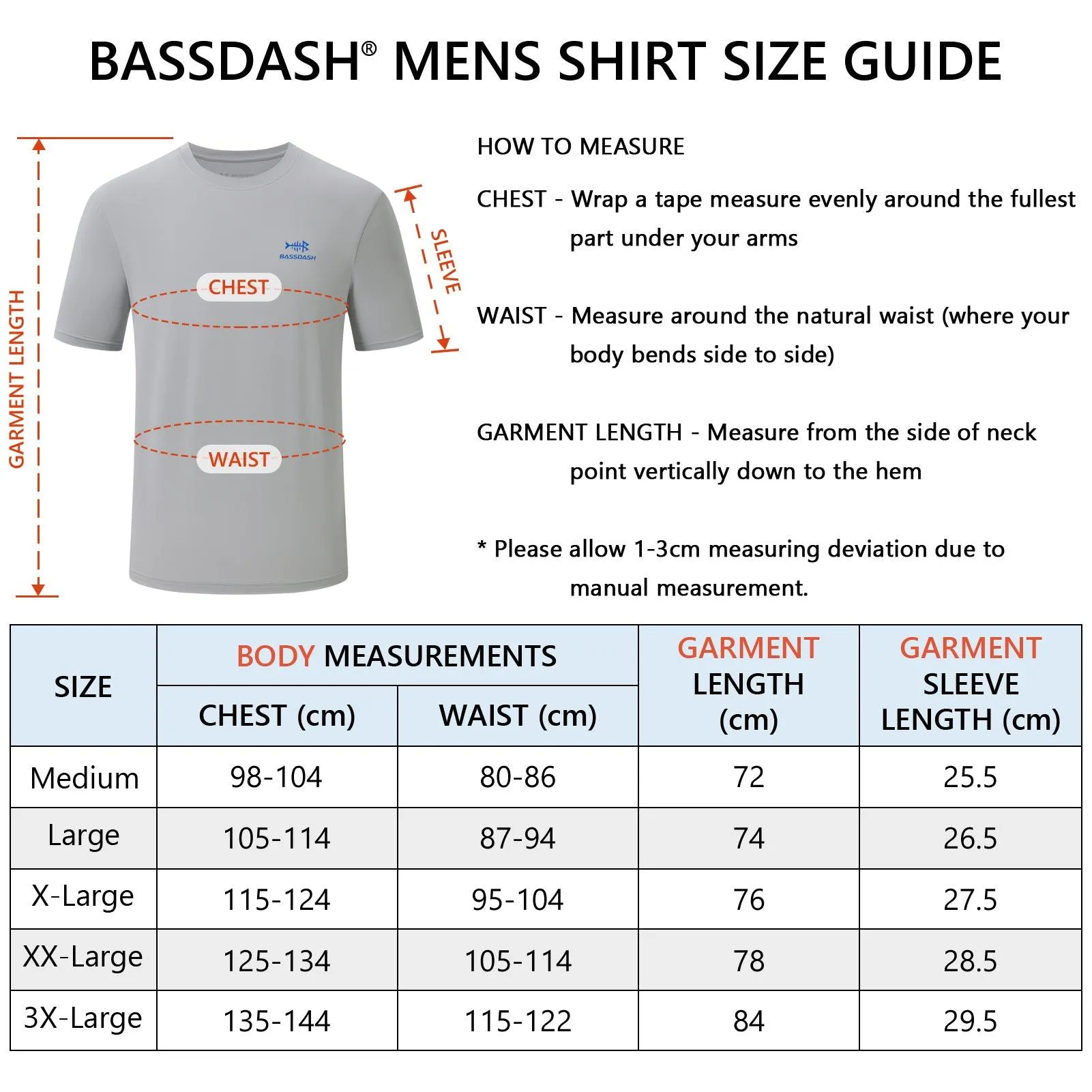 Men's UPF 50  Short Sleeve T-Shirts FS27M