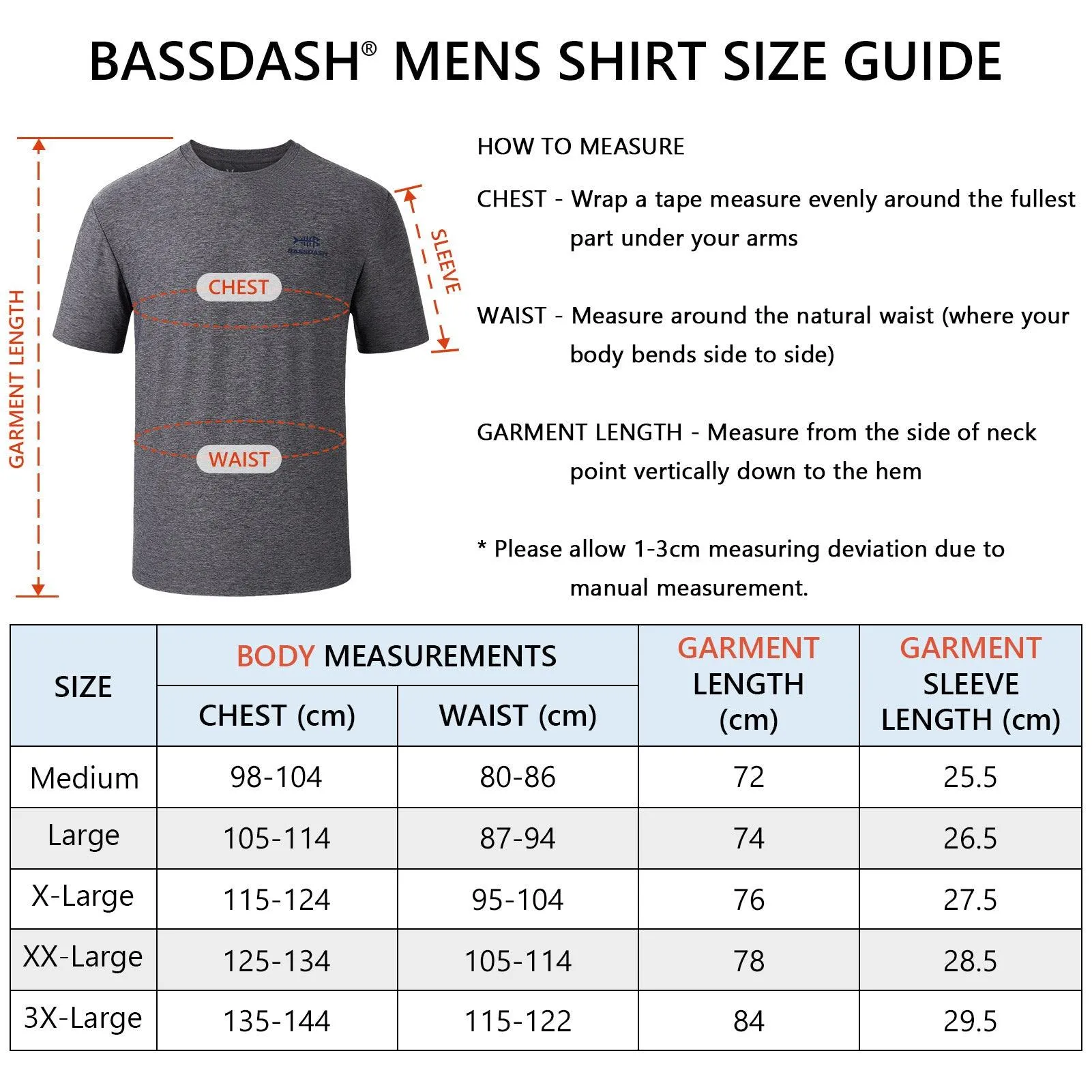 Men's UPF 50  Short Sleeve T-Shirts FS27M