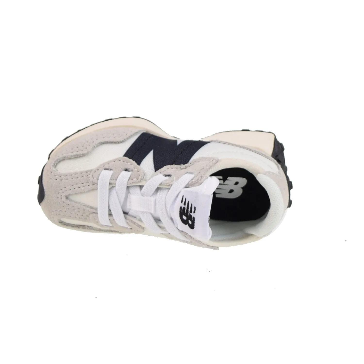 New Balance 327 Toddlers Shoes Silver Birch-Sea Salt-Black
