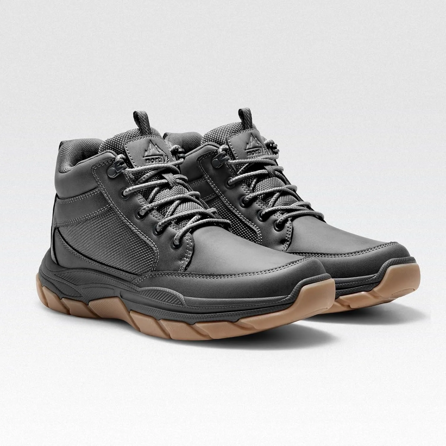 NORTIV 8 Men's Hiking Boots Lightweight Fashion Casual Chukka Ankle Boots Elevation