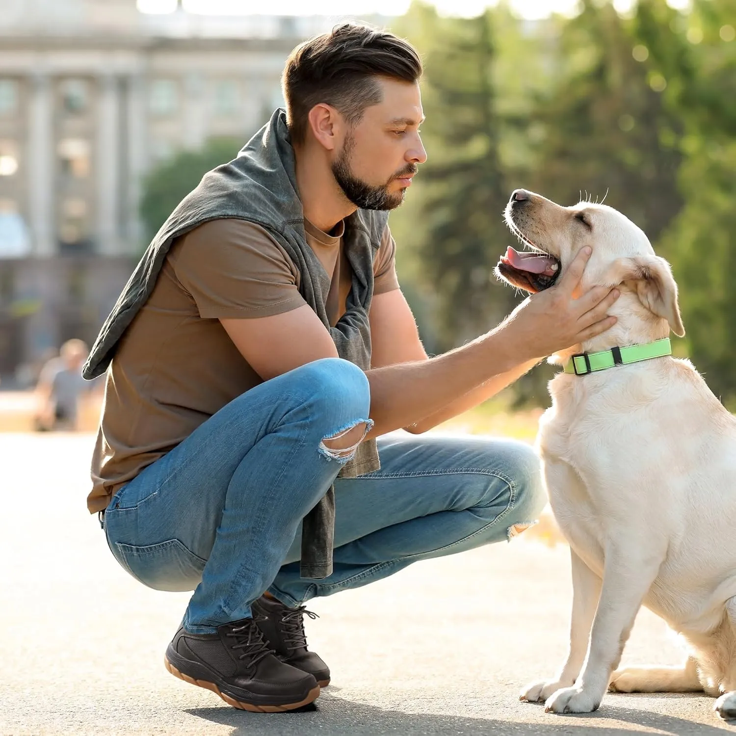 NORTIV 8 Men's Hiking Boots Lightweight Fashion Casual Chukka Ankle Boots Elevation