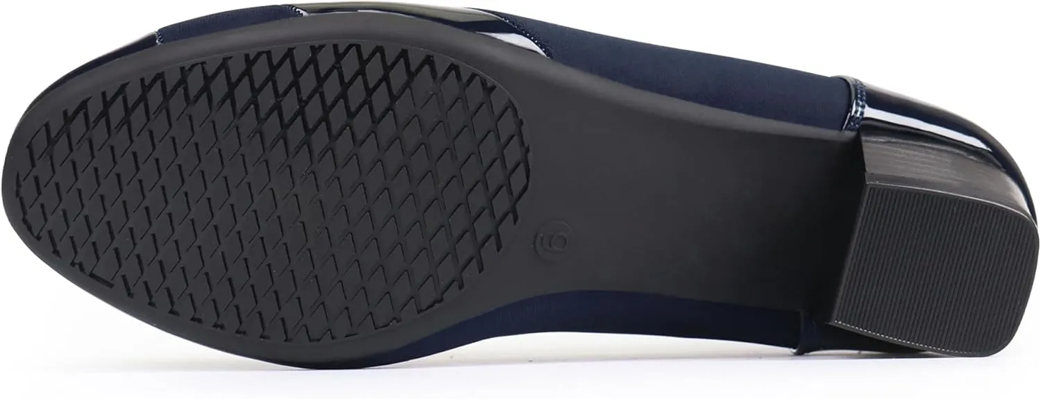 Ortho rest Women Bunion Dress Shoes Low Heel Orthopedic Slip on Loafers Orthotic Pumps