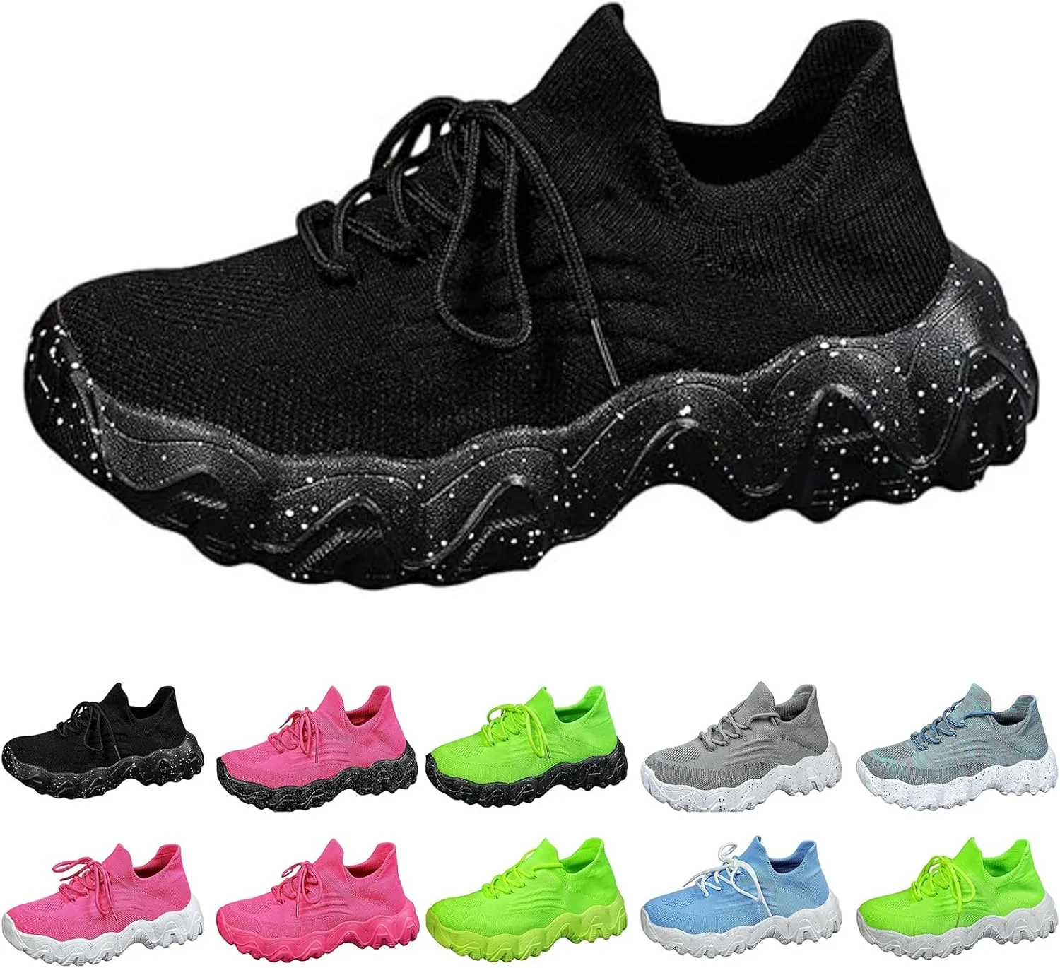 Orthopedic Shoes for Women Men,Arch Support Ortho Pro Shoes,Comfort Wear Orthowear Shoe,Lightweight Breathable Woven Mesh Orthopedic Sneakers,Non-Slip Tennis Walking Running Sneakers Footwear