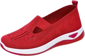 Orthopedic Shoes for Women Wide Width Breathable Walking Comfortable Non Slip Service Lightweight Sneakers