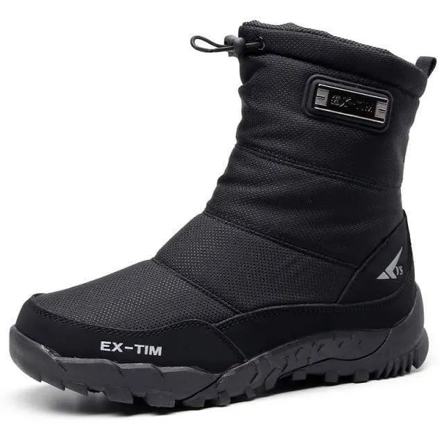 Plush Warm Snow Sneaker Boots
