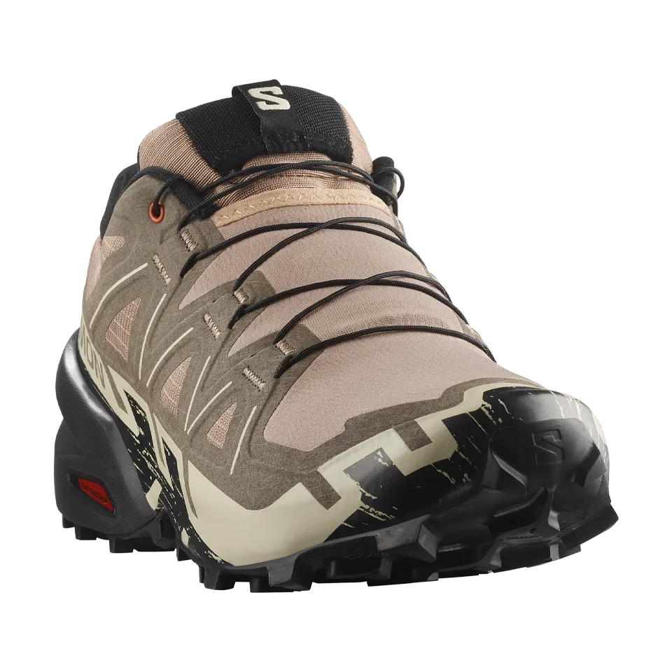 Salomon Men's Speedcross 6 Natural/Black/Almond Milk