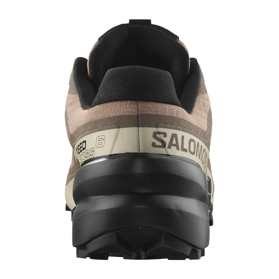 Salomon Men's Speedcross 6 Natural/Black/Almond Milk
