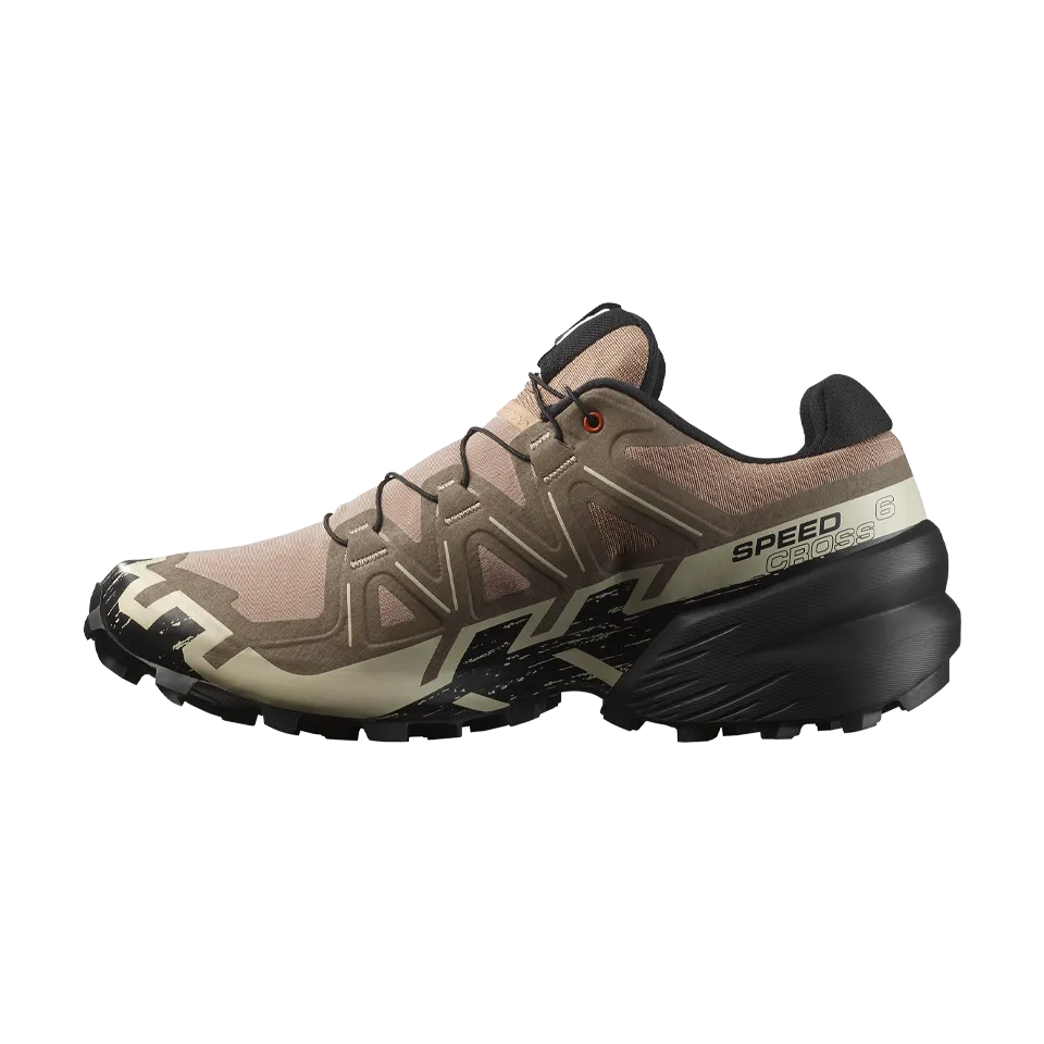Salomon Men's Speedcross 6 Natural/Black/Almond Milk
