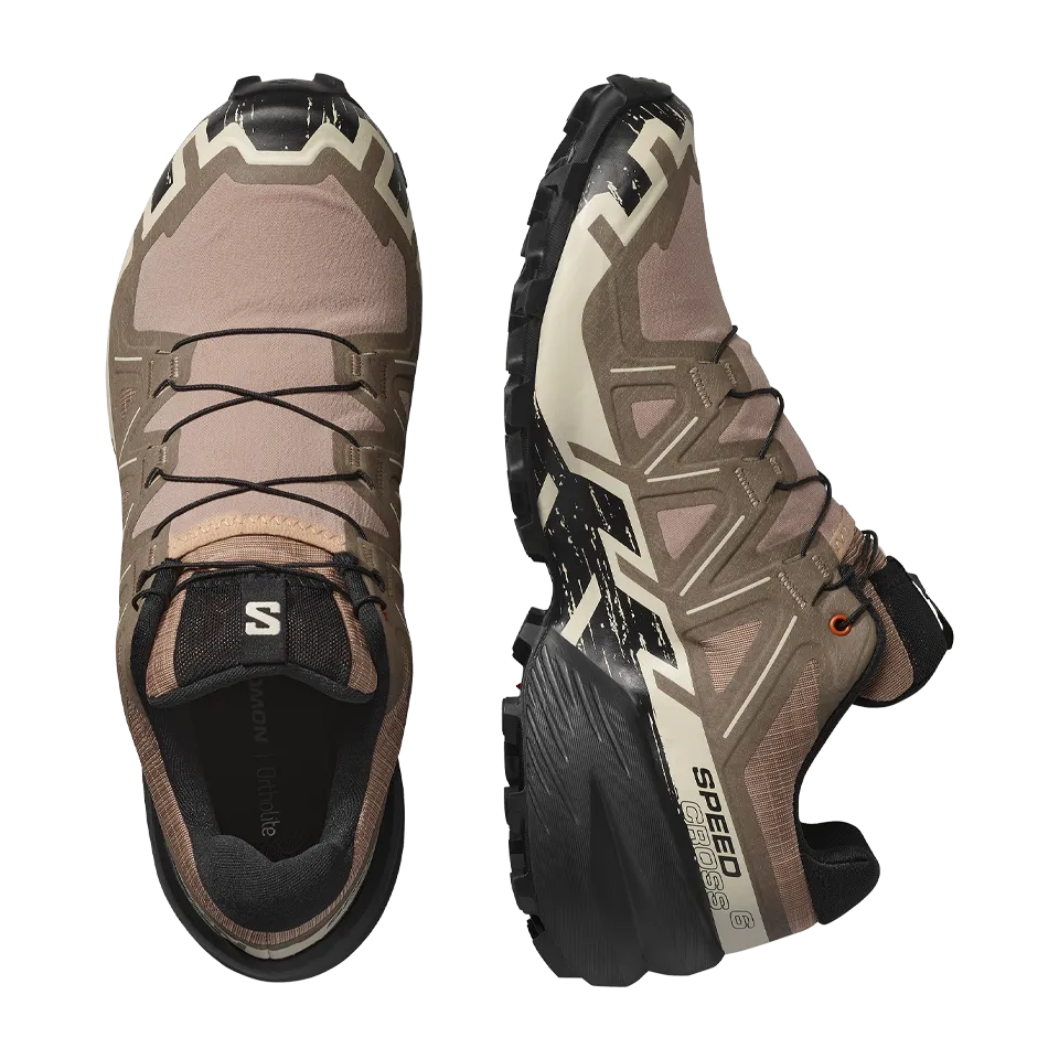 Salomon Men's Speedcross 6 Natural/Black/Almond Milk