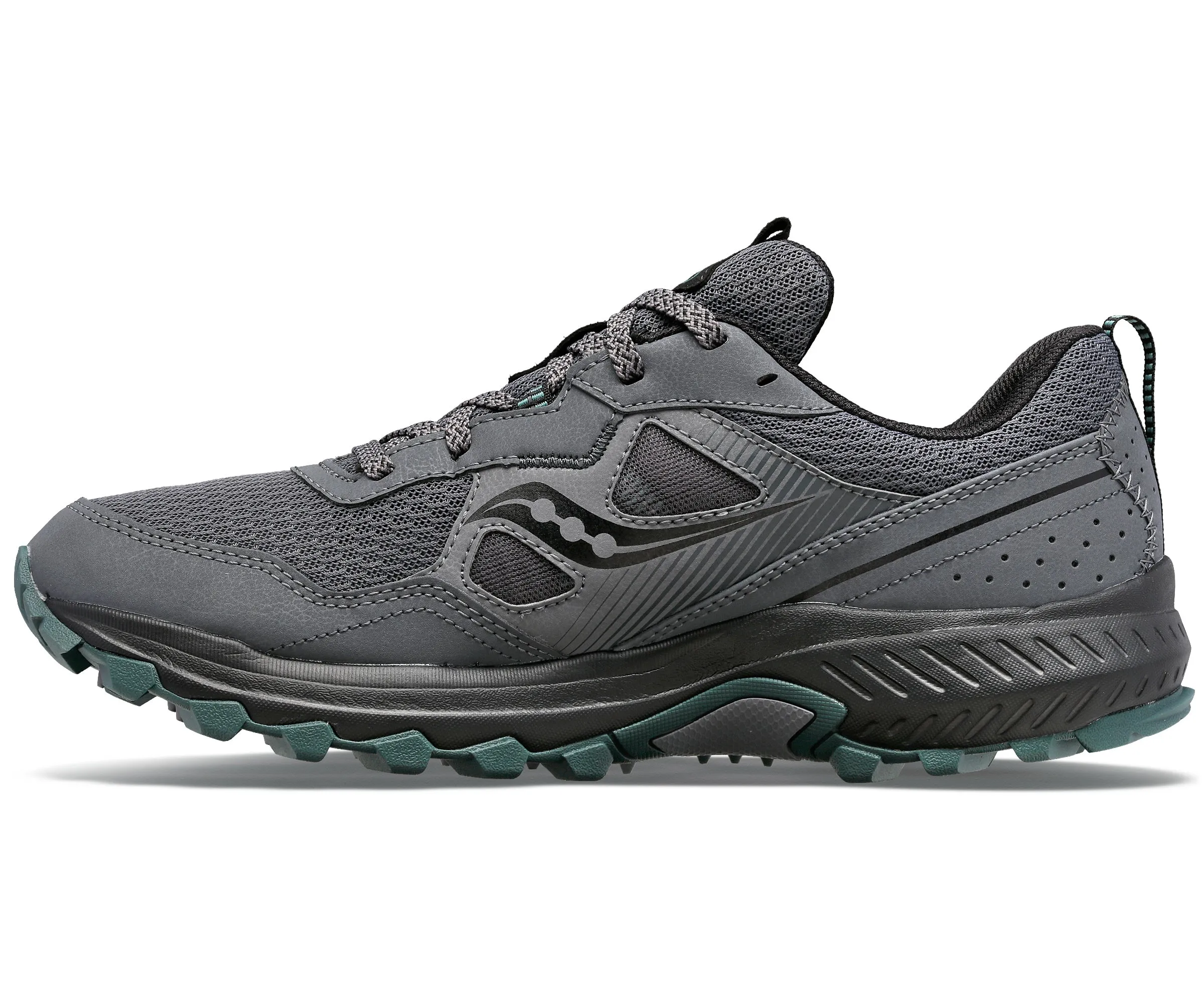 Saucony Men's Excursion TR16 GTX Trail Shoe Shadow/Forest