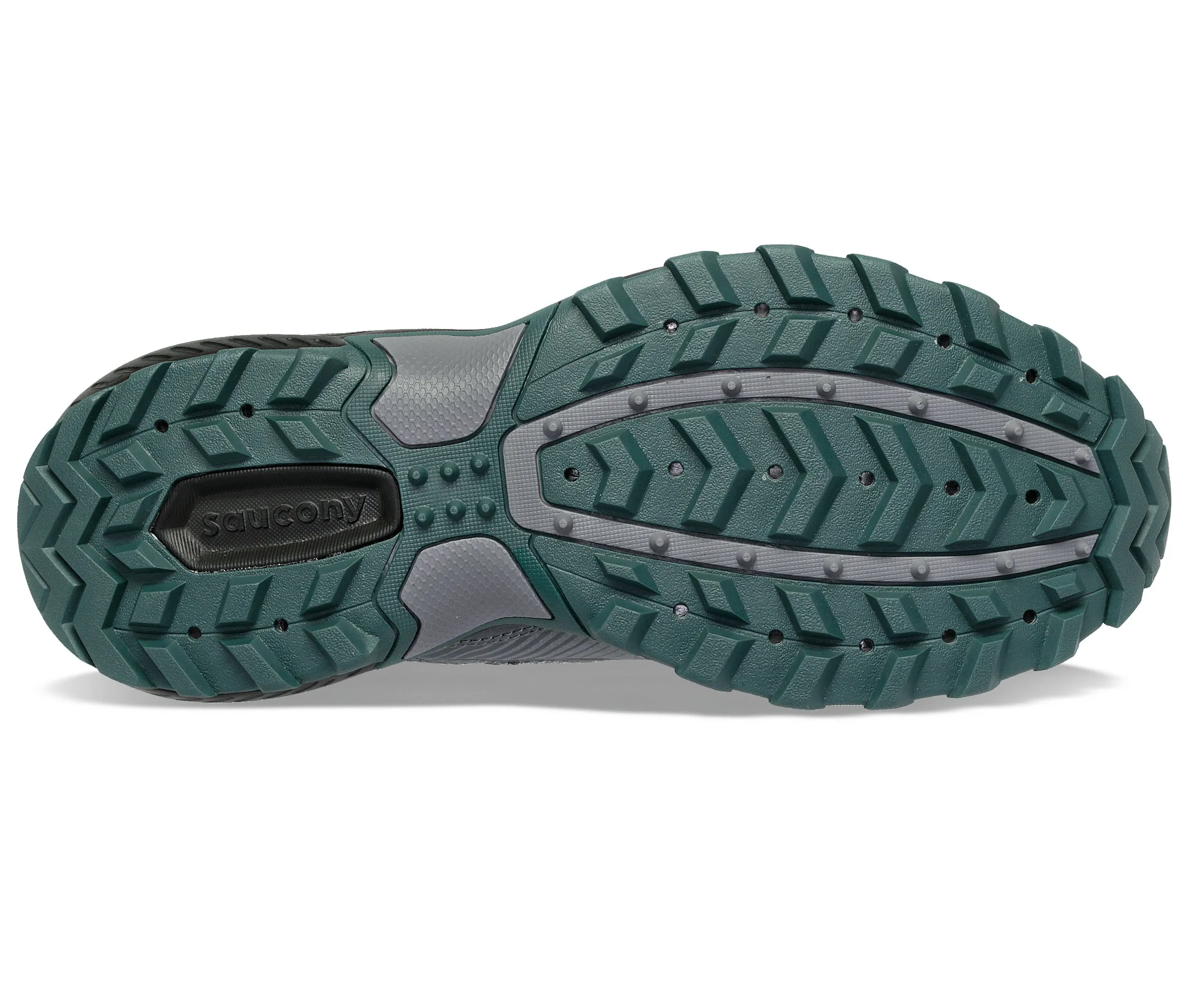 Saucony Men's Excursion TR16 GTX Trail Shoe Shadow/Forest