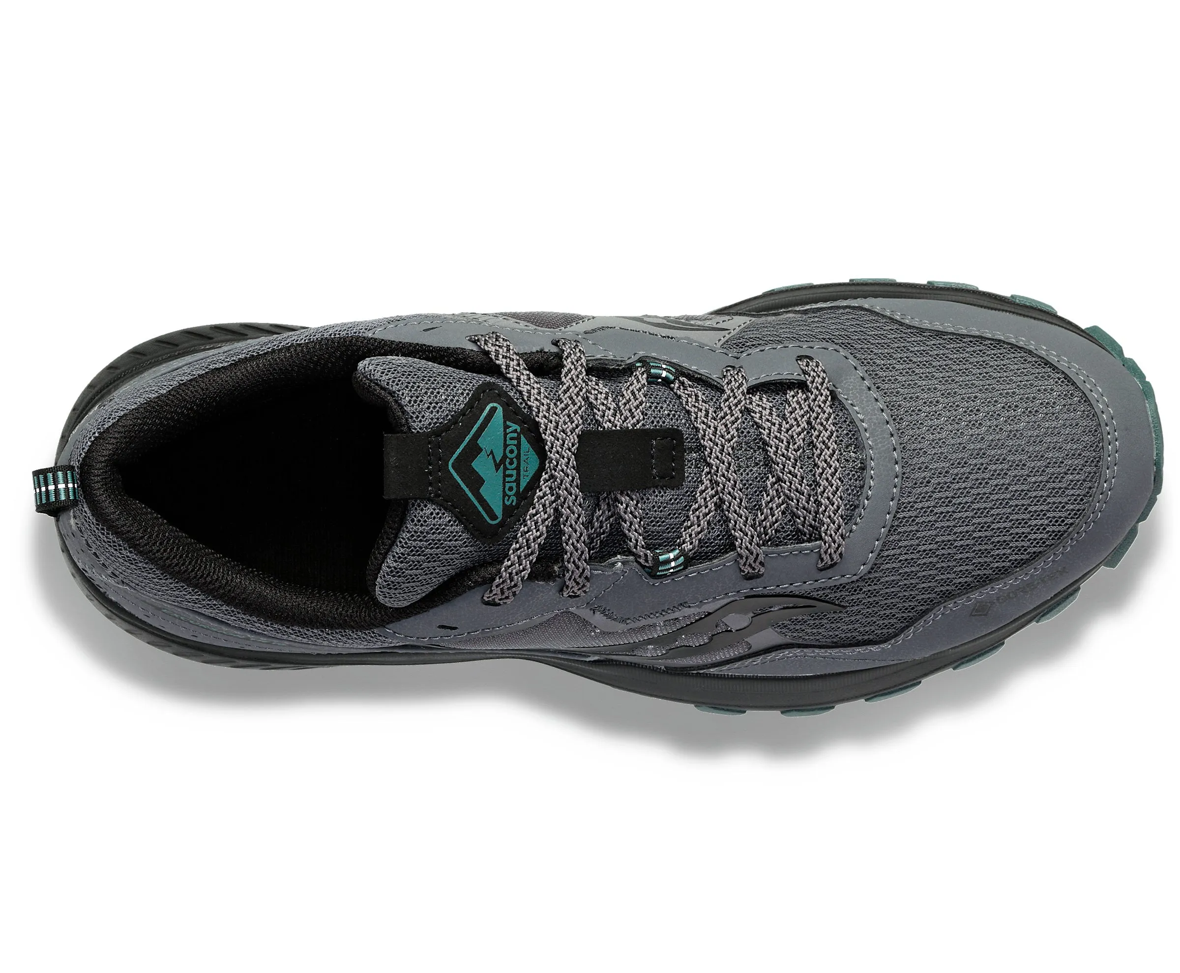 Saucony Men's Excursion TR16 GTX Trail Shoe Shadow/Forest