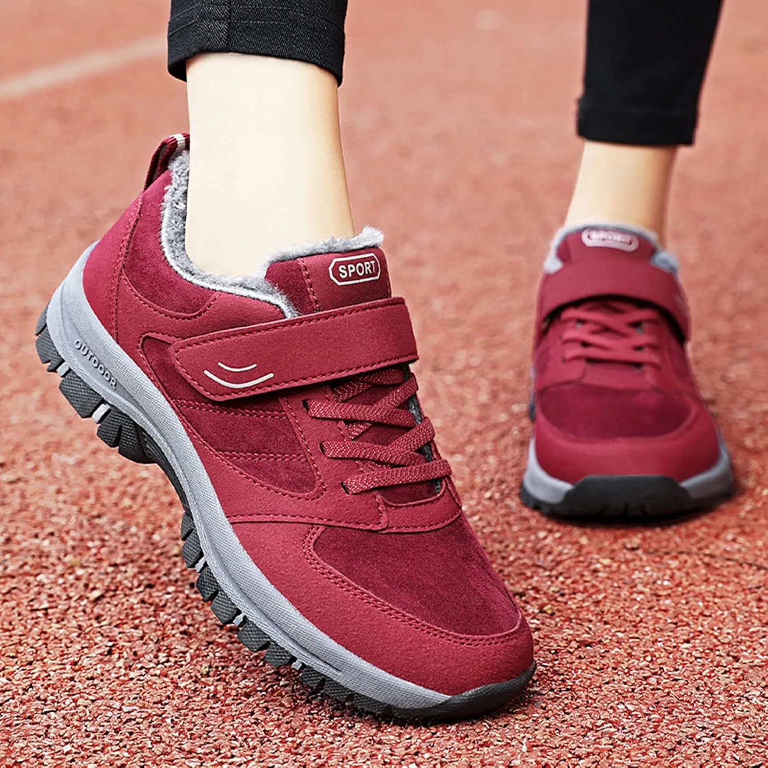 Snow Shoes for Men Womens Winter Non-Slip Work Boots for Men Waterproof Ankle Booties